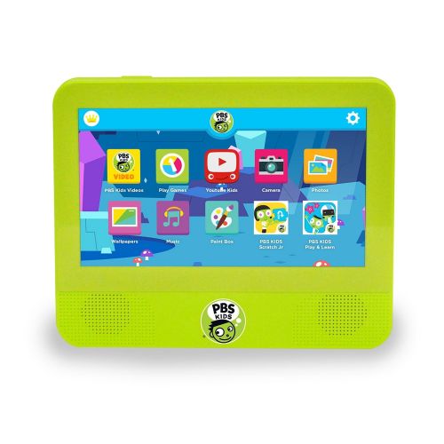  PBS Kids PBS KIDS Playtime Tablet DVD Player Android 7.0 Nougat 7 Kid Safe Tablet DVD Player Ages 2+