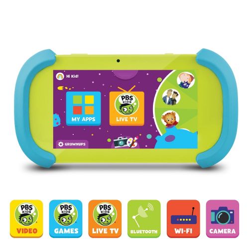  PBS KIDS Playtime Pad+ 7 HD Kid-Safe Tablet + Live TV (PBSKD7001)