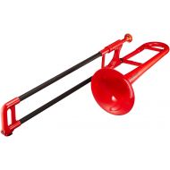 PBone pBone PBONE2R Jiggs Mini Plastic Trombone for Beginners, Red