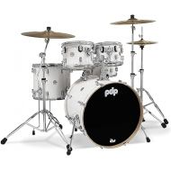 PDP By DW 5-Piece Concept Maple Shell Pack with Chrome Hardware Pearlescent White