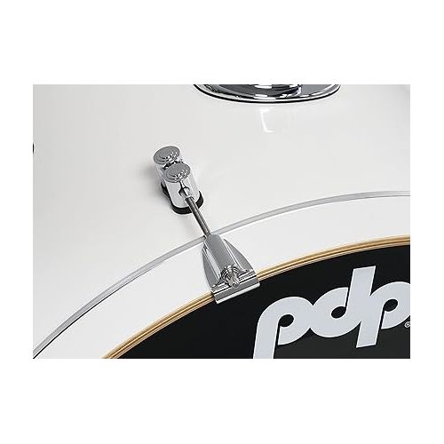  PDP By DW 5-Piece Concept Maple Shell Pack with Chrome Hardware Pearlescent White