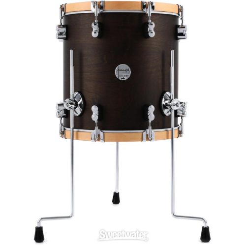  PDP Concept Maple Classic Bop 3-piece Shell Pack - Walnut with Natural Hoops