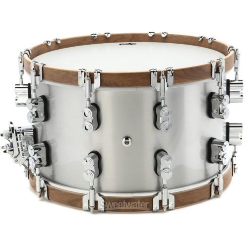  PDP Concept Select Aluminum Snare Drum - 8 x 14-inch - Brushed