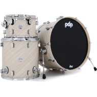 PDP Concept Maple Rock 3-piece Shell Pack - Twisted Ivory