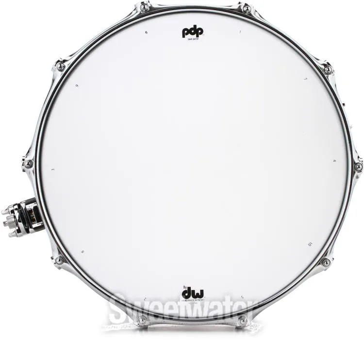  PDP Concept Select Steel Snare Drum - 5 x 14-inch - Brushed