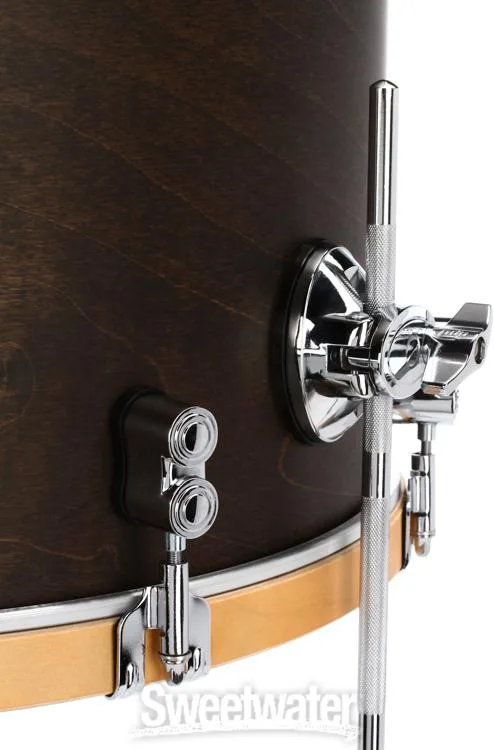  PDP Concept Maple Classic Floor Tom - 16 x 18 inch - Walnut with Natural Hoops