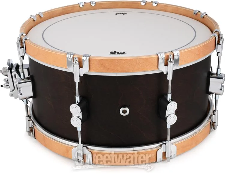  PDP Concept Maple Classic Snare Drum - 6.5 x 14-inch - Walnut with Natural Hoops