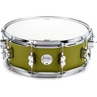 PDP Concept Maple Snare Drum - 5.5 x 14-inch - Satin Olive