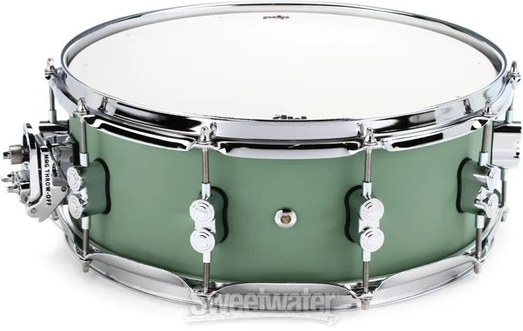  PDP Concept Maple Snare Drum - 5.5 x 14-inch - Satin Seafoam