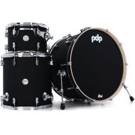 PDP Concept Maple Rock 3-piece Shell Pack - Satin Black