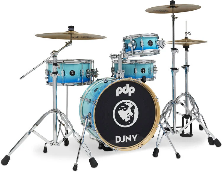  PDP Daru Jones New Yorker II 4-piece Shell Pack - Blue Fade