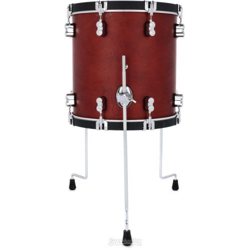  PDP Concept Maple Classic Bop 3-piece Shell Pack - Ox Blood with Ebony Hoops