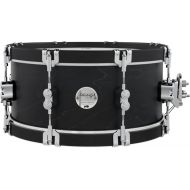 PDP Concept Maple Classic Snare Drum - 6.5 x 14-inch - Ebony with Ebony Hoops