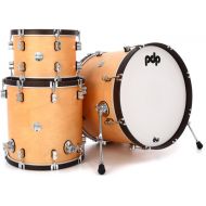 PDP Concept Maple Classic 3-piece Shell Pack with 22 inch Kick - Natural with Walnut Hoops