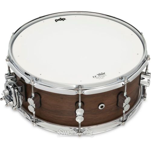  PDP Concept Limited Edition Maple/Walnut Snare Drum - 5.5 x-14-inch - Matte Natural