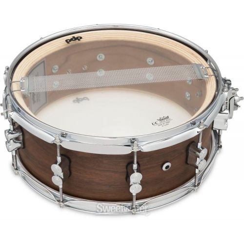  PDP Concept Limited Edition Maple/Walnut Snare Drum - 5.5 x-14-inch - Matte Natural