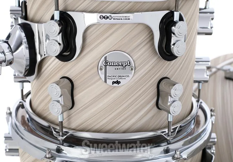  PDP Concept Maple 5-piece Shell Pack - Twisted Ivory