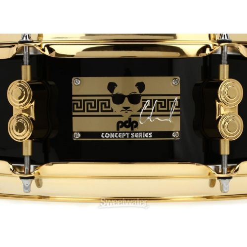  PDP Eric Hernandez Signature Snare Drum - 4 x 13-inch - Black Demo