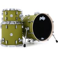 PDP Concept Maple Bop 3-piece Shell Pack - Satin Olive