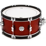 PDP Concept Maple Classic Snare Drum - 6.5 x 14-inch - Ox Blood with Ebony Hoops