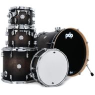 PDP Concept Maple Shell Pack - 5-piece - Satin Charcoal Burst