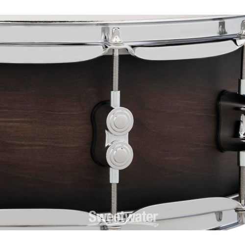  PDP Concept Maple Snare Drum - 5.5 x 14-inch - Satin Charcoal Burst