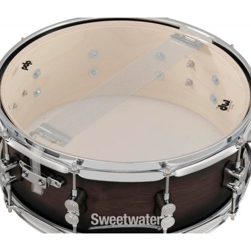  PDP Concept Maple Snare Drum - 5.5 x 14-inch - Satin Charcoal Burst