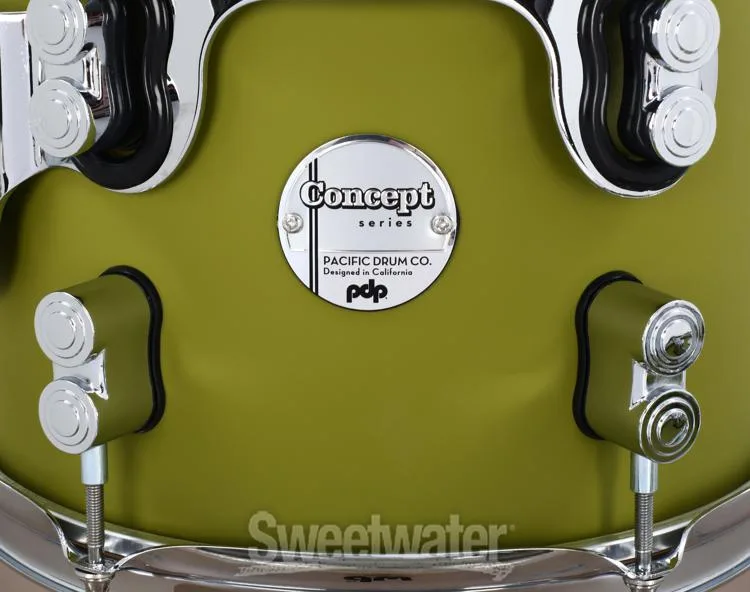  PDP Concept Maple 5-piece Shell Pack - Satin Olive