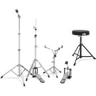 PDP 300 Series 4-piece Hardware Pack with Drum Throne