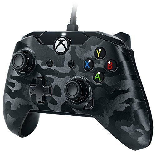  [아마존베스트]By PDP PDP Stealth Series Wired Controller for Xbox One, Xbox One X and Xbox One S, Phantom Black