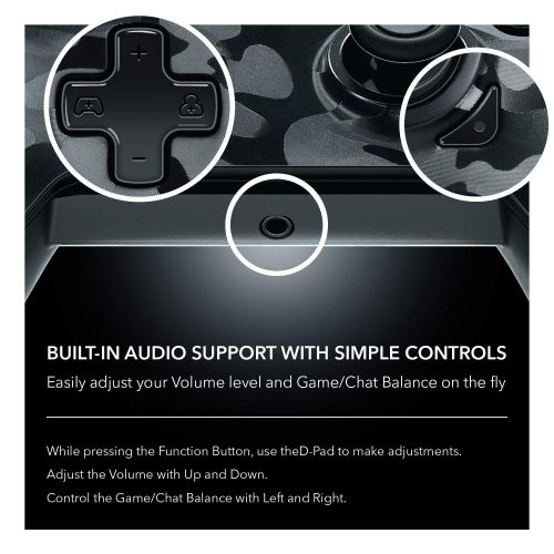  [아마존베스트]By PDP PDP Stealth Series Wired Controller for Xbox One, Xbox One X and Xbox One S, Phantom Black