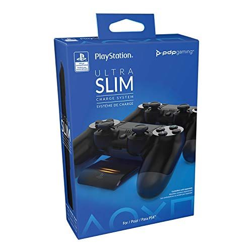  PDP Gaming Magnetic Ultra Slim Charging System: Black - PS4