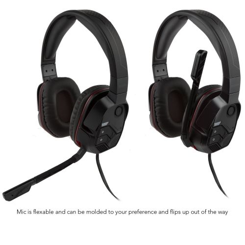  By      PDP PDP Universal Afterglow LVL 6+ Haptic Gaming Headset for Xbox One, PS4, PC & Mobile; 090-072-NA