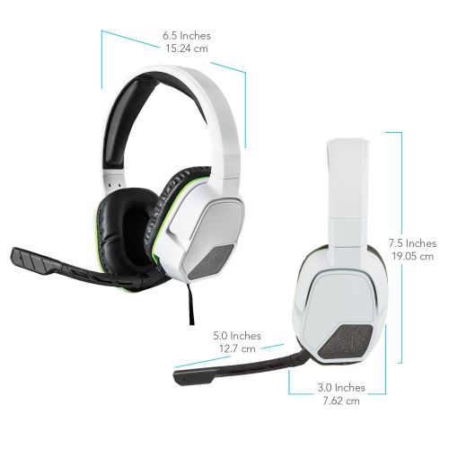  By      PDP PDP Xbox One Afterglow LVL 3 Stereo Gaming Headset 048-041-NA-WH, White