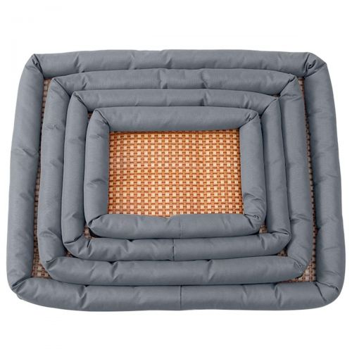  PEACE NEST Summer Pet Bed Cool Mattress Kennel Dog Cat Nest Breathable Rattan Mat Comfortable Dog Sleep Padded Soft Mat