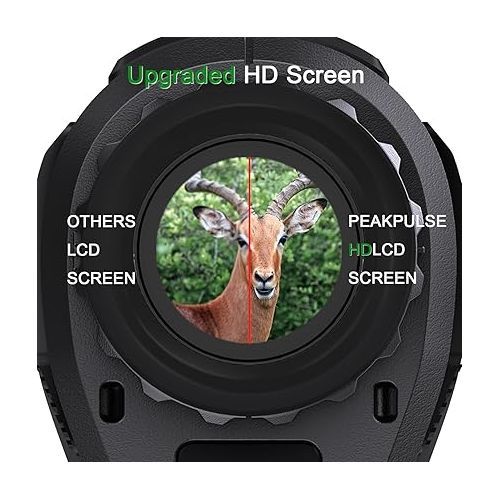  Laser Rangefinder HD Range Finder for Hunting Hunter Shooting 2000 Yards 8X Magnification Rechargeable with HCD/Los Mode Scan Angle Height Measurement