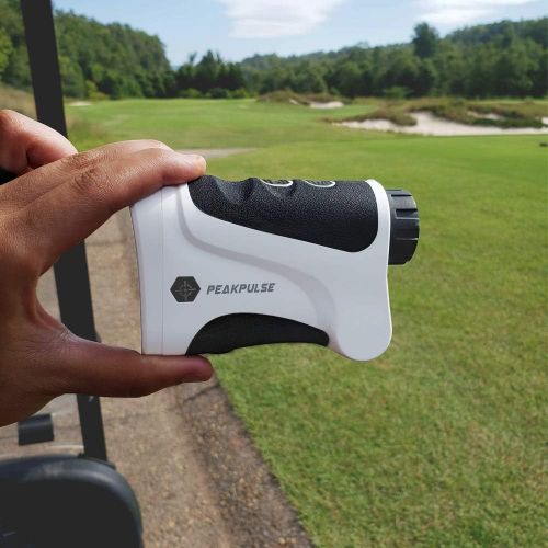  [아마존핫딜][아마존 핫딜] PEAKPULSE Golf Laser Rangefinder with Slope-Switch Technology, PinSeeker with JOLT Technology and Fast Focus System, Perfect for Choosing The Right Club.