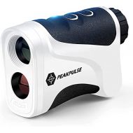 PEAKPULSE Golf Laser Rangefinder with Flag Acquisition, Pulse Vibration and Fast Focus System, Perfect for Choosing The Right Club. 6X Magnification.