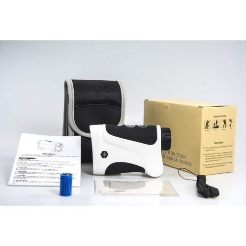  PEAKPULSE Slope Compensation Golf Laser Rangefinder with Adaptive Slope Technology and Locking Vibration Functions -LE600AG