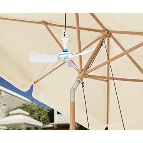  [아마존베스트]PEARL USB fan: mobile USB ceiling fan with hanger, diameter 42 cm, 5 W, 300 rpm (mobile fan)