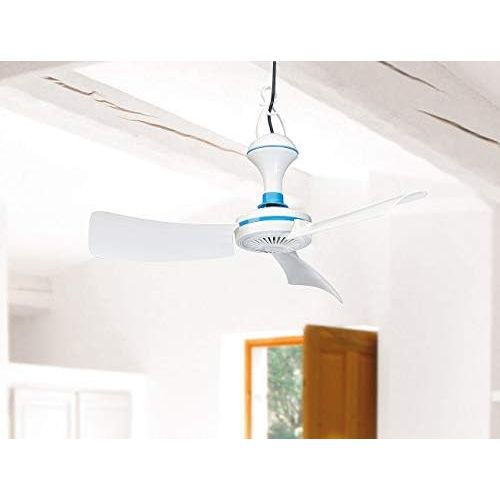  [아마존베스트]-Service-Informationen Pearl Mobile fan: Mobile USB Ceiling Fan with Power Bank, Diameter 42 cm, 5,000 mAh, 12 W (Electric Fan)