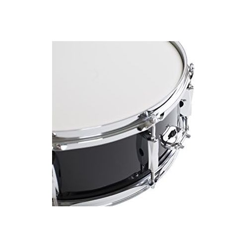  [아마존베스트]PEARL EXX1455SC-31 - EXPORT - JET BLACK - 14x5.5 Snare drums Metal snares