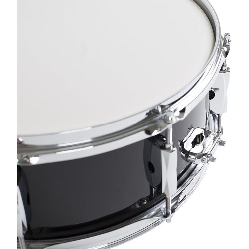  [아마존베스트]PEARL EXX1455SC-31 - EXPORT - JET BLACK - 14x5.5 Snare drums Metal snares