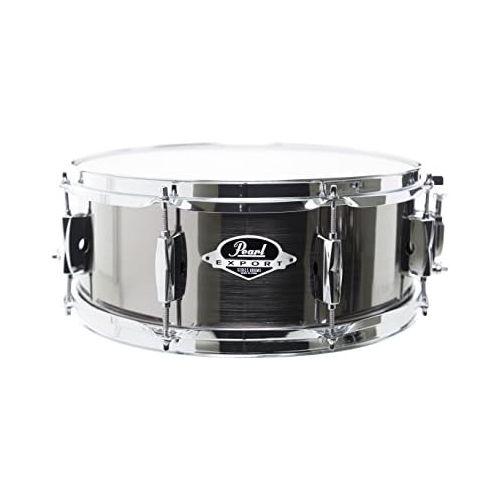  [아마존베스트]PEARL Export EXX Snare Drum 14x5.5, Smokey Chrome # 21