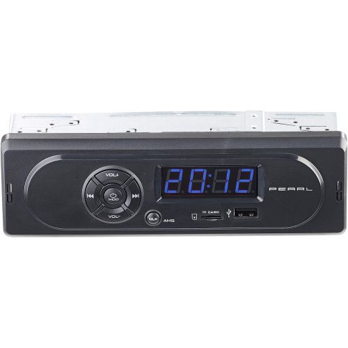 [아마존베스트]-Service-Informationen PEARL Radio USB: MP3 car radio CAS-300 with playback of USB and microSD, 2 x 7 W (MP3 radio).