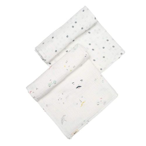  PEHR Pehr Peek-A-Boo Boy Swaddle Set