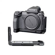 PEIPRO Quick Release L-Plate Bracket Camera Hand Grip for Fujifilm GFX50S Camera-Aviation Alloy Aluminum
