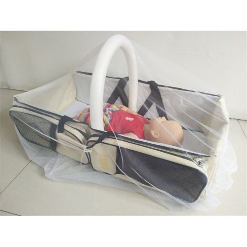  PEIQI Diaper Bag Organizer Portable Bassinet - Premium 3 In 1 Multi-Functional - Large Capacity Lightweight