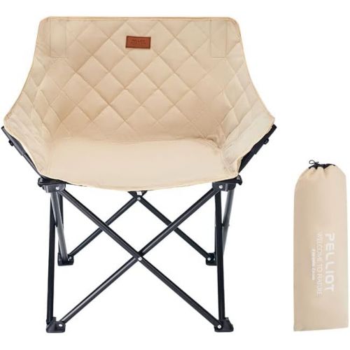  PELLIOT Padded Camping Chair (Beige)