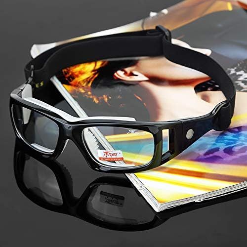  [아마존베스트]Pellor Goggles Sports Glasses with Adjustable Elastic Wrap Strap Safety Eyewear Glasses for Soccer Basketball Motorcycle Outdoor Sports